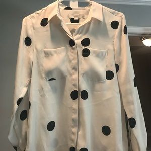 Dalmatian polka dot blouse!